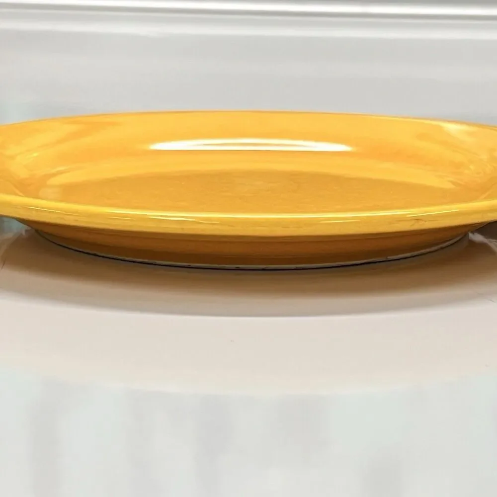 Vintage Waechtersbach Germany Plates Set 3 Red Orange Yellow 8” MCM